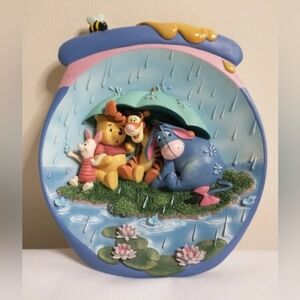 1990s 3D Winnie the Pooh plate
